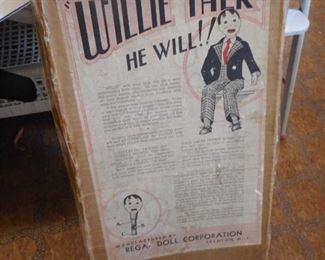 Willie Talk Ventriloquist Doll..not sure if we have the doll..but this is the box!