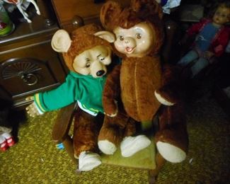 Vinyl Face Stuffed Animals