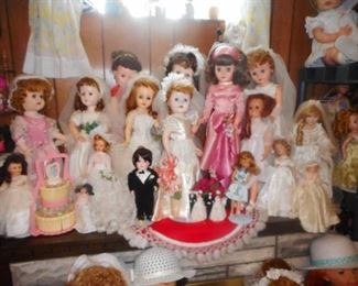 Bride  Dolls, Brides Maid, Mother of he Bride, ALL SIZES of BRIDES!!