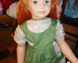 Ideal HARD TO FIND!! Carrot Top Patty Play Pal, Original Dress