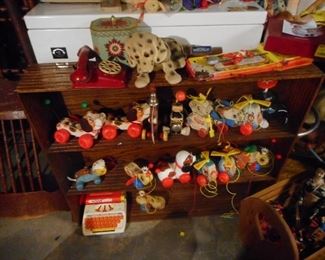 Fisher Price Vintage Toys, Pull Toys,
