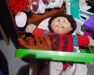 Various Cabbage Patch Dolls