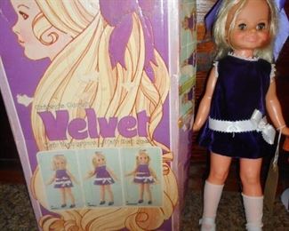 Original Velvet Growing Hair with Original Box, in Original Outfit