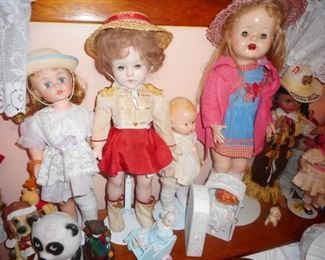 Vintage Composition Dolls
