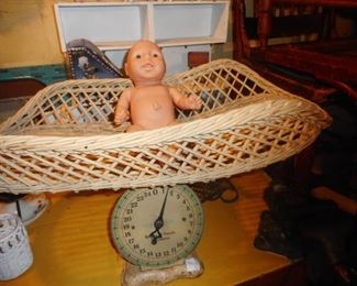 Vintage Baby Scale