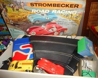 Vintage Strombecker Slot Road Racing ( 2 sets)