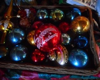 Shiney Brites, Vintage Ornaments