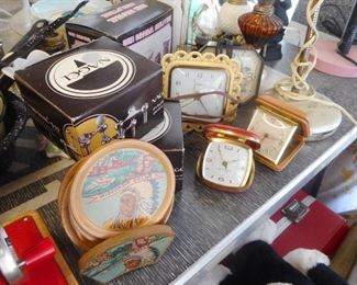 Vintage Travel Clocks