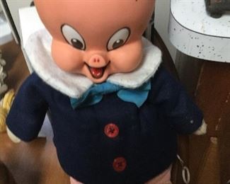 Porky Pig Pull String