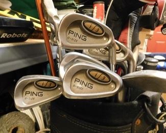 Outstanding Ping Clubs. Great Condition.