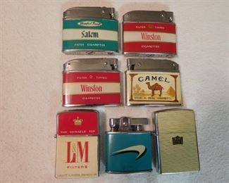 Vintage Advertising Lighters