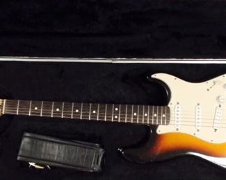 Fender Electric Guitar and Case