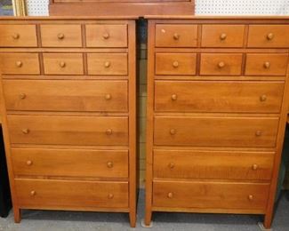 Pair of 6 Drawer Chest