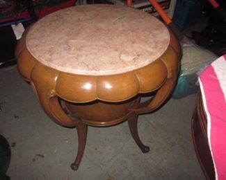 Marble Top French Provincial tables