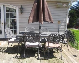 CAST Iron Patio Outdoor Suites and Lounge Chairs