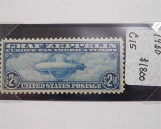 1930 Graf Zeppelin $2.60 Stamp