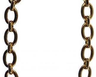 14k Gold Loop Necklace