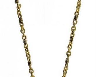 18k Gold Loop Necklace