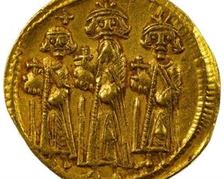 Ancient Byzantine Gold Solidus