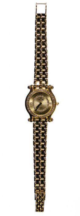 Arte dOro 18k Gold Case and Band Wrist Watch