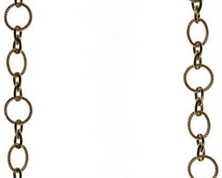 Milor 14k Gold Loop Necklace