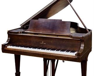 Steinway Model M Baby Grand Piano and Bench
