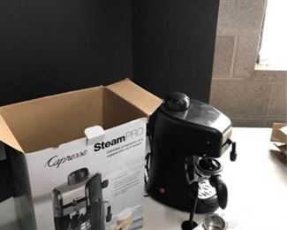 Capresso Steam Pro Espresso and Cappuccino Machine