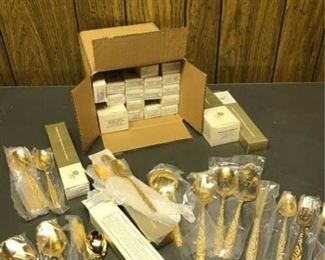 International Silver Company Golden Scroll Flatware