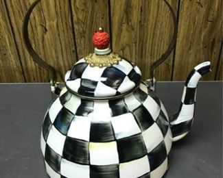 MacKenzie Childs Large Teapot