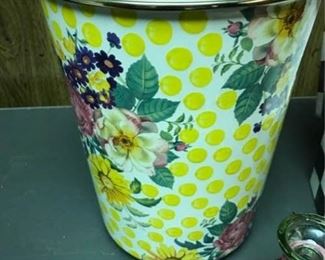 MacKenzie Childs Recipe Box and Pail