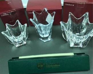 Orrefors and Galway Crystal