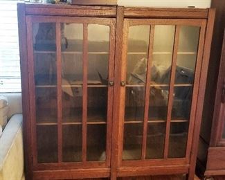 5- Beautiful antique cabinet measures 48" wide x 52.5" tall x 14" deep