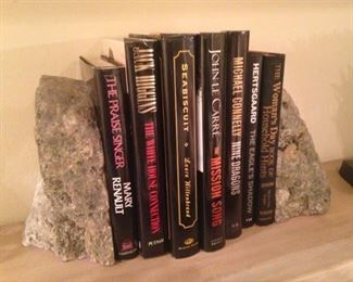 Stone bookends