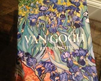 One of many interesting coffee table books.  (Van Gogh, a Dutch painter, was generally considered to be one of the greatest of the Post-Impressionists,  sold only one artwork during his life.  In the century after his death, he became perhaps the most recognized painter of all time.