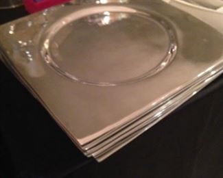 Silver plate chargers