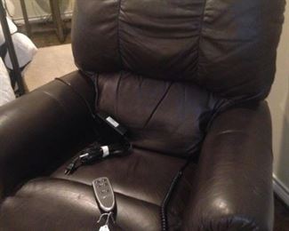 One of two matching Lazy Boy recliners 
