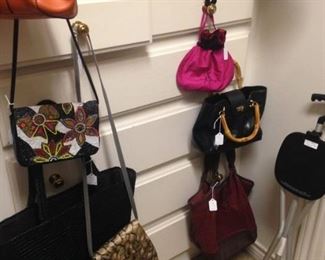 .  .  .  and more purses.