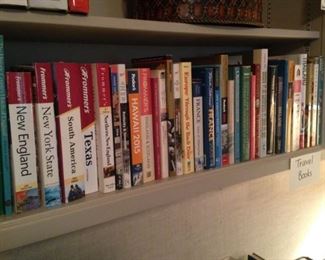 Many books on travel