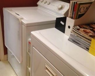Whirlpool washer and Kenmore dryer