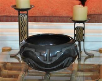 Santa Clara signed bowl