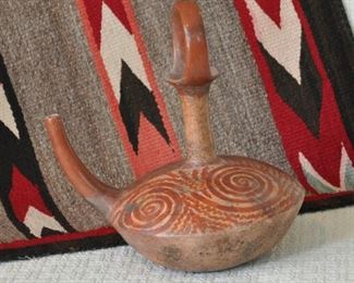 Ring topped Michoaca Tarascan, 1100-1300 AD