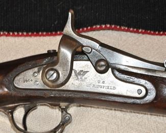 Springfield markings, bright light - There are more photos of this gun on our website.