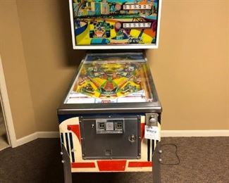 Vintage Grand Prix Pinball Machine
