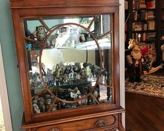 Curio Case Full of Amazing Collectibles