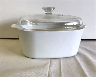 5 qt. Corning Cookmates Casserole.