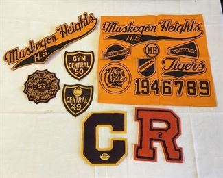 Sports Patches also Muskegon related.