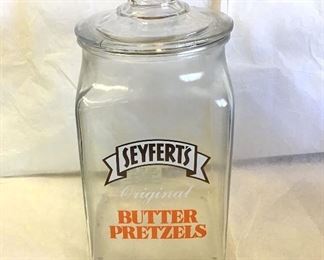 Large Seyferts, Pretzel Display Jar.