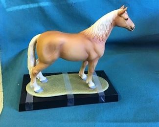 Palomino Horse  Andre porcelain Figure.