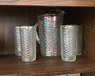 Federal Lemonade Set - Pitcher and 4 Glasses,