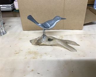 Hand Carved Bird Figure (unsigned)